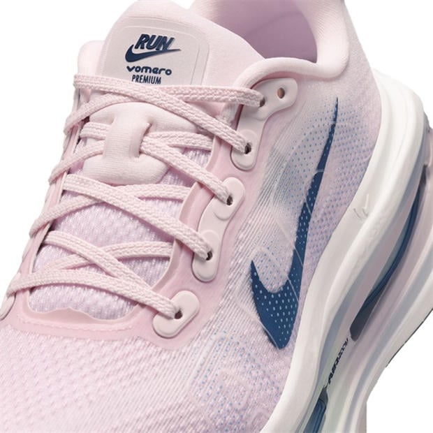 Pearl Pink/Grey - Nike - Vomero Premium Road Running Shoes Womens
