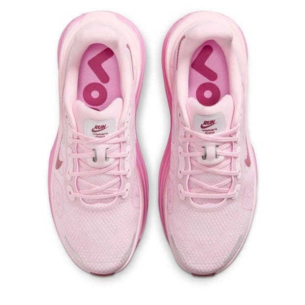 Pink/White - Nike - Vomero Premium Road Running Shoes Womens