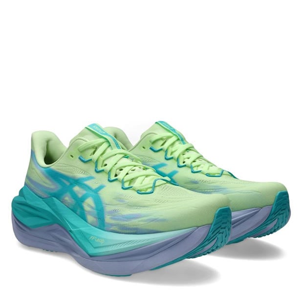 Yellow/Aqua - Asics - Mens Asics Superblast 3 Fast Running Shoes
