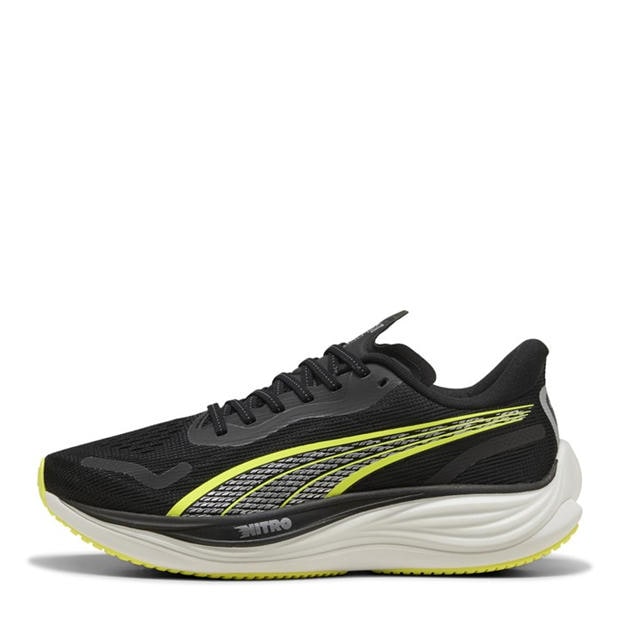 Puma Black-Ye - Puma - Men's Velocity Nitro 3 Wide Running Shoes