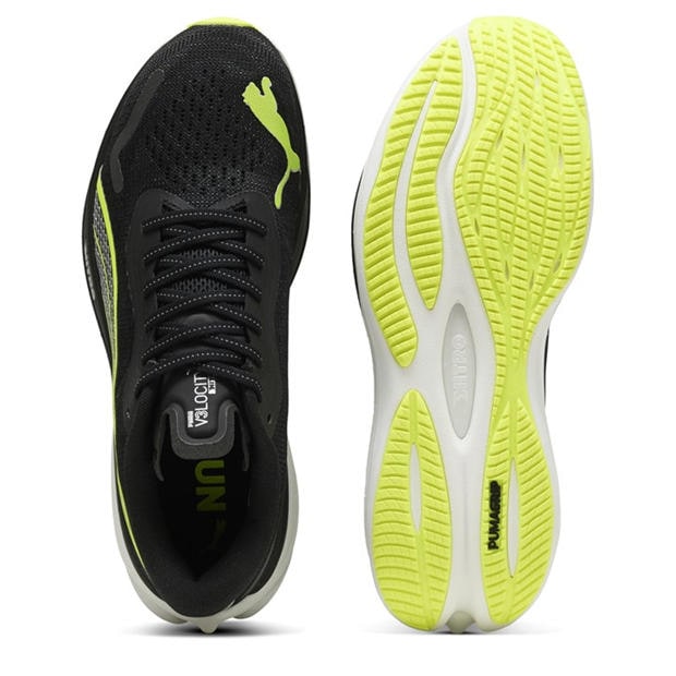 Puma Black-Ye - Puma - Men's Velocity Nitro 3 Wide Running Shoes