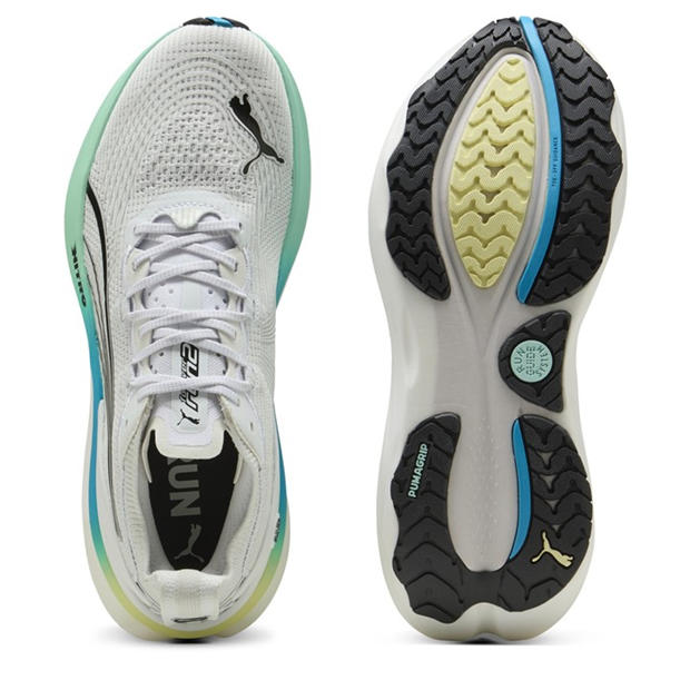 Puma White-Sp - Puma - Men's Foreverrun Nitro 2 Everyday Stable Road Running Shoes