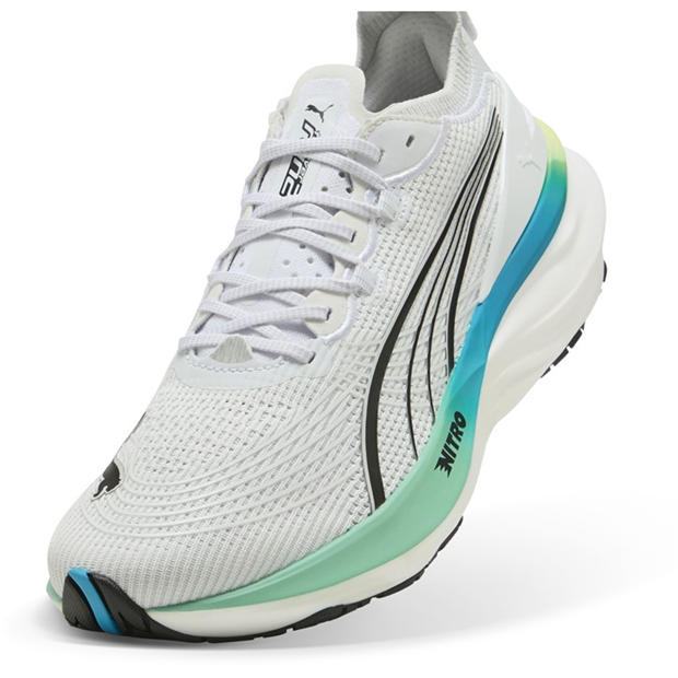 Puma White-Sp - Puma - Men's Foreverrun Nitro 2 Everyday Stable Road Running Shoes