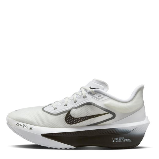 White/Black - Nike - Zoom Fly 6 Road Running Shoes Womens