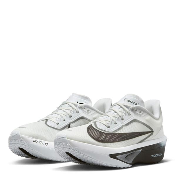 White/Black - Nike - Zoom Fly 6 Road Running Shoes Womens