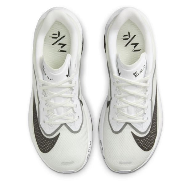 White/Black - Nike - Zoom Fly 6 Road Running Shoes Womens