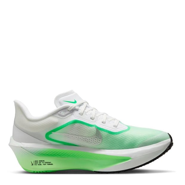 White/Green - Nike - Zoom Fly 6 Road Running Shoes Womens
