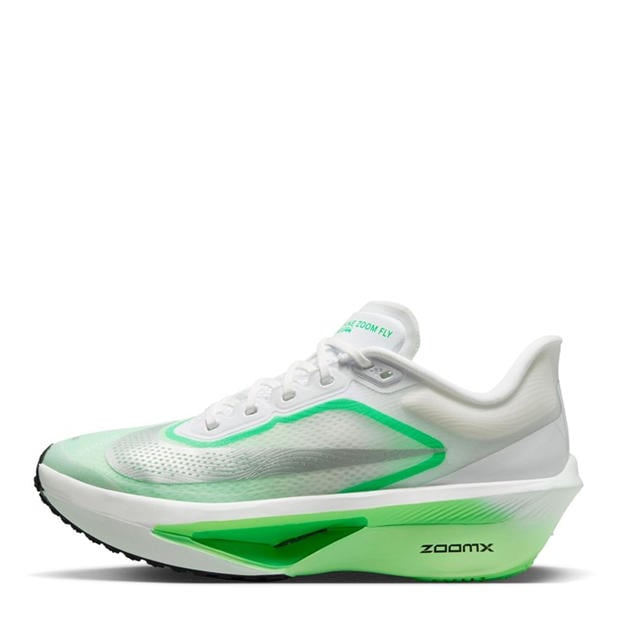 White/Green - Nike - Zoom Fly 6 Road Running Shoes Womens