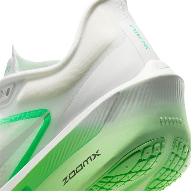 White/Green - Nike - Zoom Fly 6 Road Running Shoes Womens