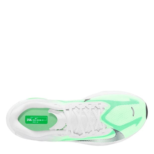 White/Green - Nike - Zoom Fly 6 Road Running Shoes Womens