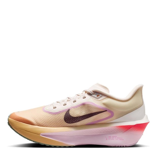 Sail/Orange - Nike - Zoom Fly 6 Road Running Shoes Womens