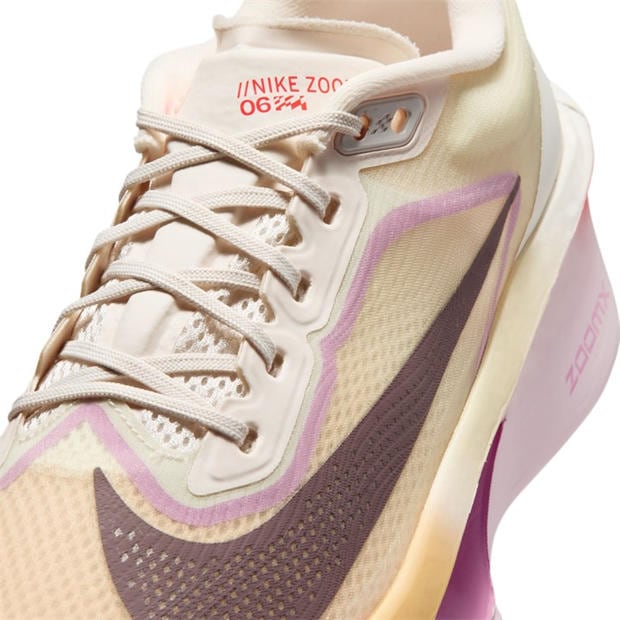 Sail/Orange - Nike - Zoom Fly 6 Road Running Shoes Womens