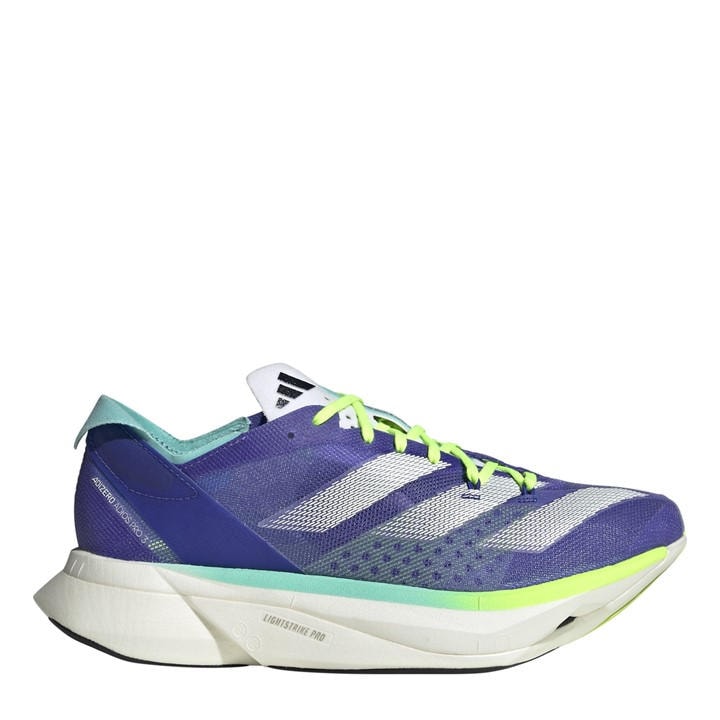 Adidas Women's Blue Adizero Adios Pro Fast Neutral Road Running Shoes in Size 7, Sports Direct