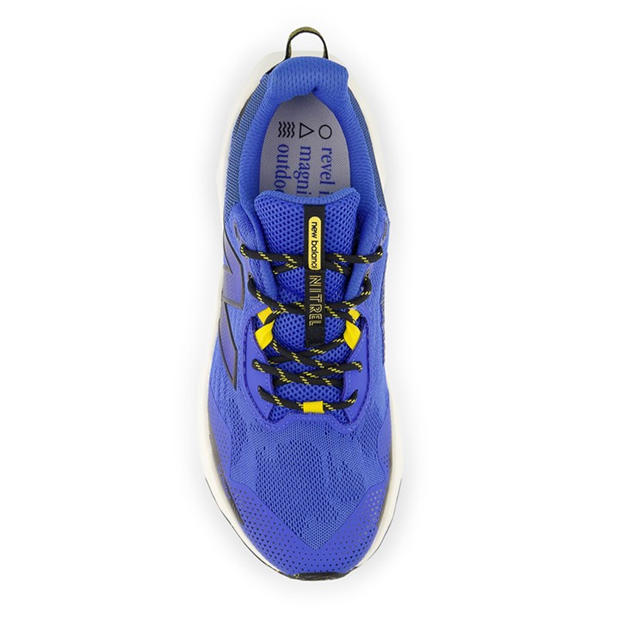Blue Bird/Yellw - New Balance - NB Nitrel V6 Trail Running Shoes Mens