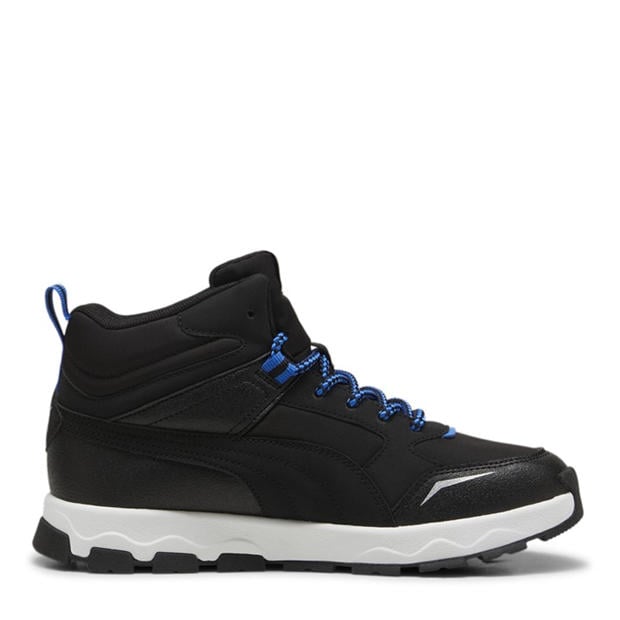 Blk-Hyprlnk Blu - Puma - Puma Evolve Trail Jr Running Shoes Unisex Kids