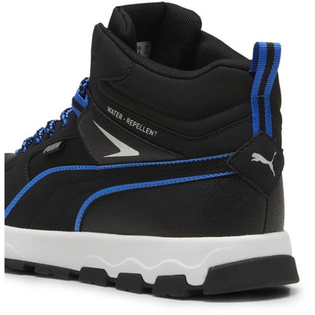Blk-Hyprlnk Blu - Puma - Puma Evolve Trail Jr Running Shoes Unisex Kids