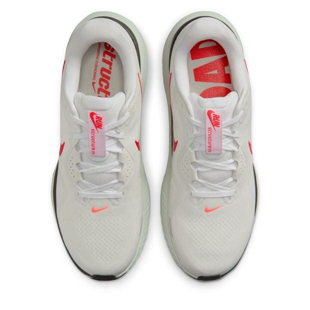 White/Crimson - Nike - Structure 26 Trainers Mens