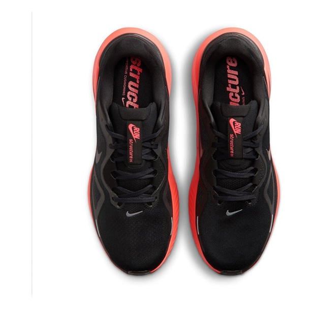 Black/Crimson - Nike - Structure 26 Trainers Mens