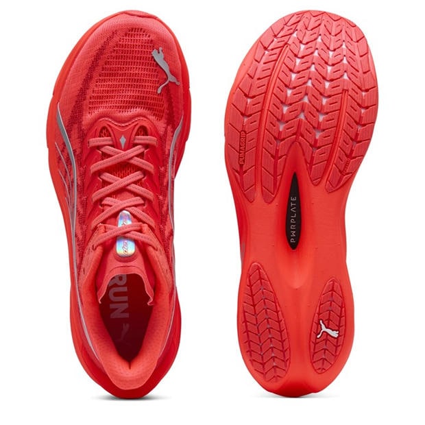 Ultra Red - Puma - Mens Deviate Nitro 4 Running Shoes