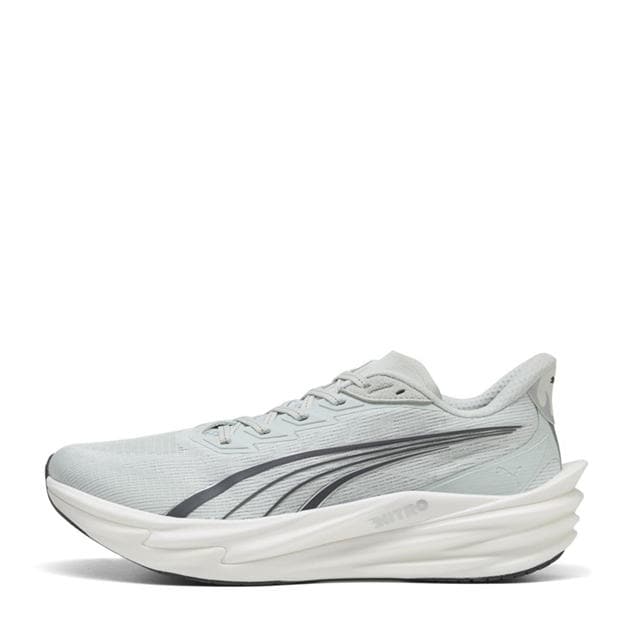 C Mint/M Gray - Puma - Mens Deviate Nitro 4 Running Shoes