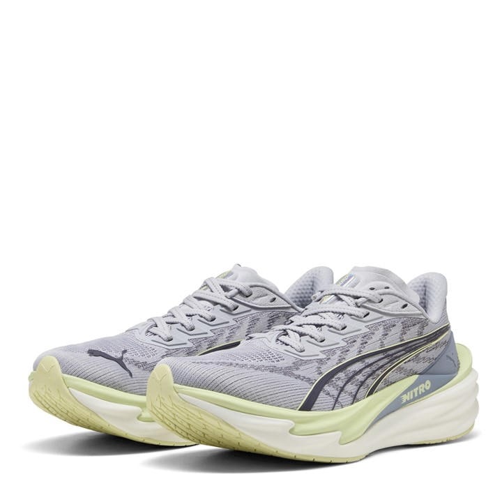 Puma Women's Grey Deviate Nitro 4 Running Shoes in Size 7, Sports Direct