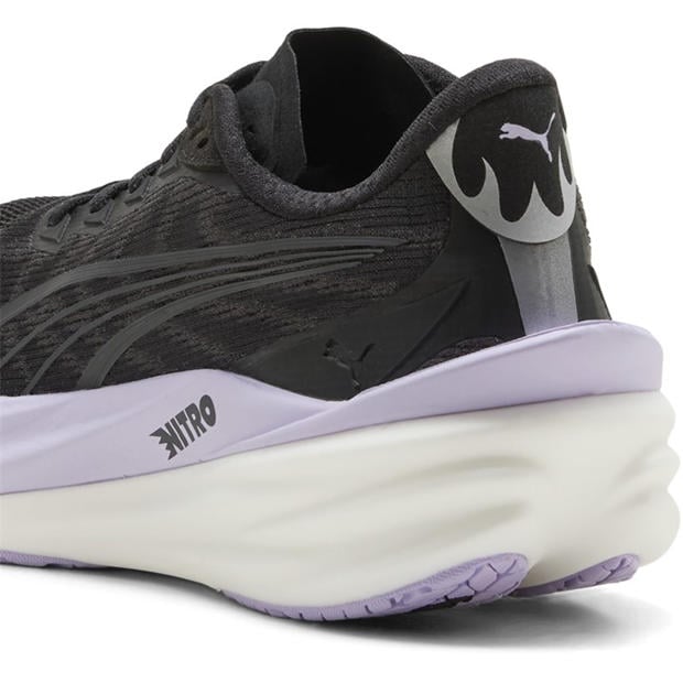 Black/L Lavendr - Puma - Womens Deviate Nitro 4 Running Shoes