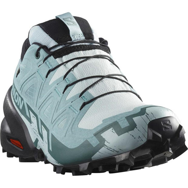 Blue/Black - Salomon - Speedcross 6 GTX Trail Running Shoes Womens