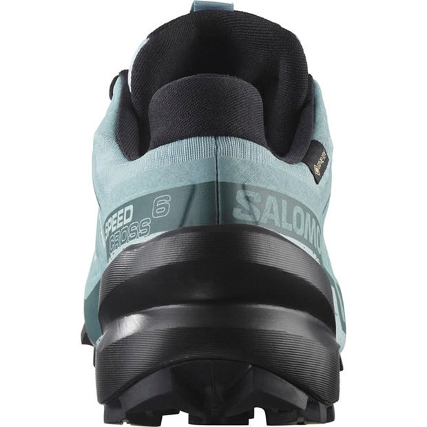 Blue/Black - Salomon - Speedcross 6 GTX Trail Running Shoes Womens