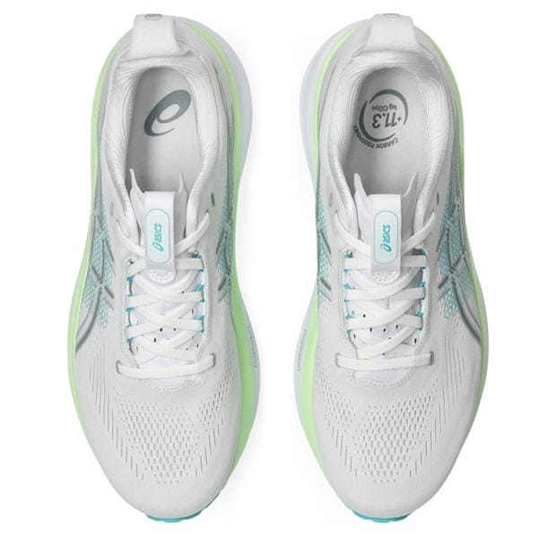 White/Aqua - Asics - ASICS Gel-Kayano 33 Mens Running Shoes