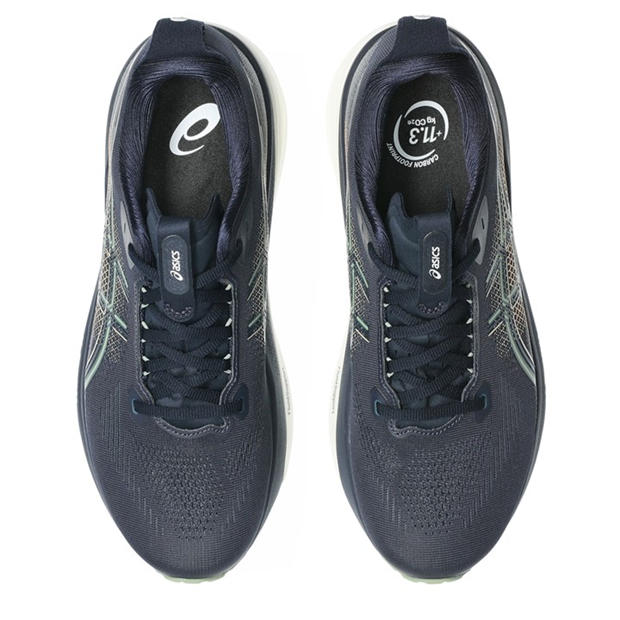 Midnight/Green - Asics - ASICS Gel-Kayano 33 Mens Running Shoes