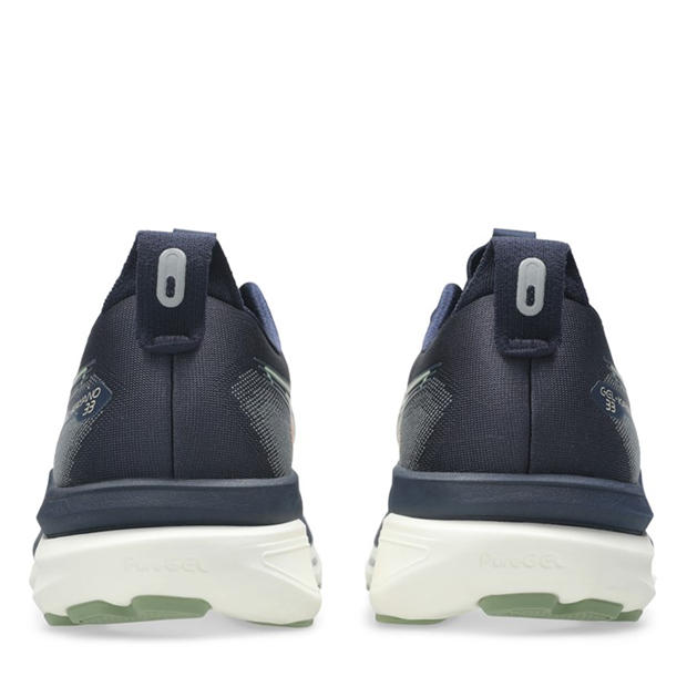 Midnight/Green - Asics - ASICS Gel-Kayano 33 Mens Running Shoes