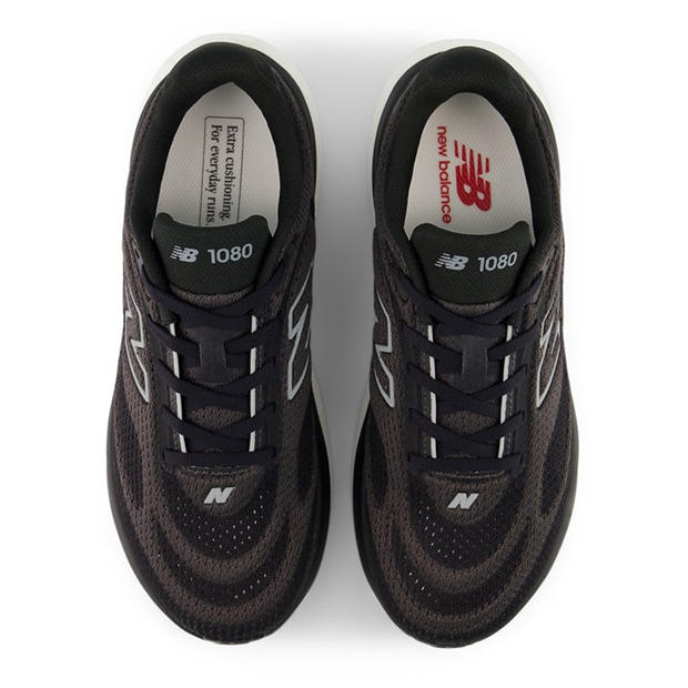 Black/White - New Balance - NB 1080 v15 Running Shoes Womens