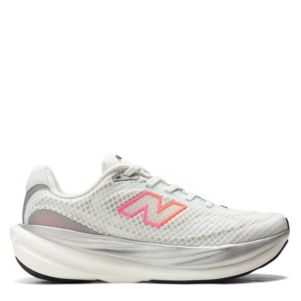 White/Pink Heat - New Balance - NB 1080 v15 Running Shoes Womens