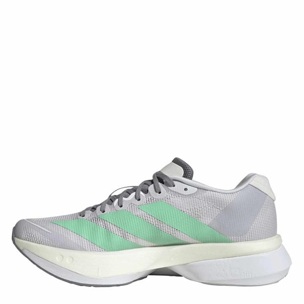 Dash Grey/Mint - adidas - Adizero Boston 13 Road Running Shoes Womens