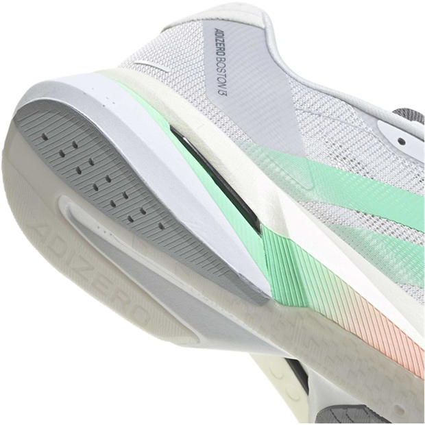 Dash Grey/Mint - adidas - Adizero Boston 13 Road Running Shoes Womens
