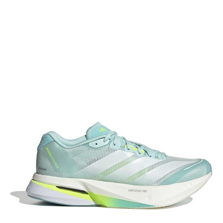 Adidas Women's Green Adizero Boston 13 Road Running Shoes Size 8