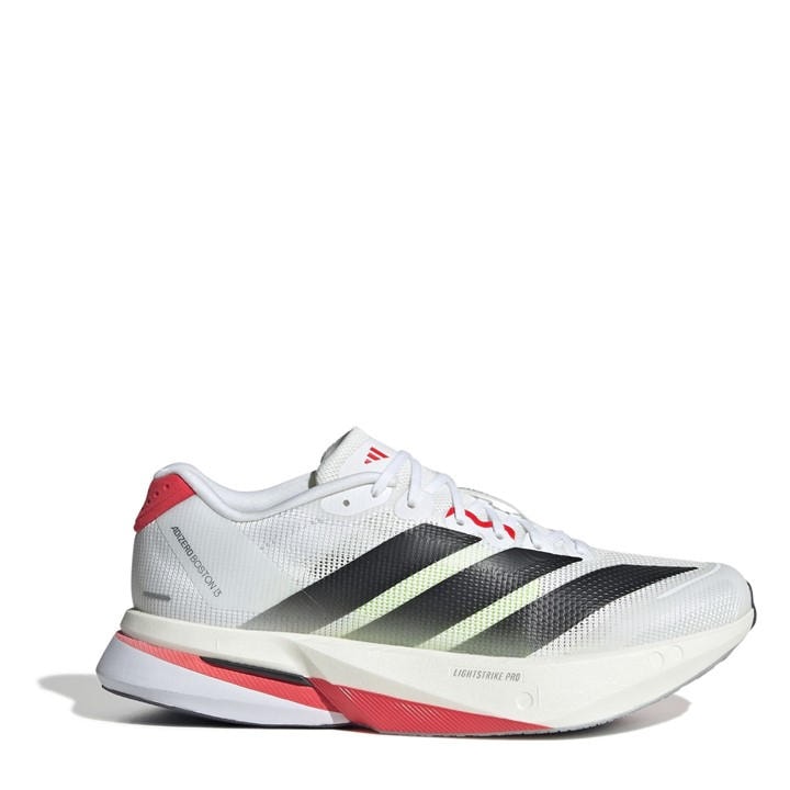Adidas Women's White Adizero Boston 13 Road Running Shoes in Size 6, Sports Direct