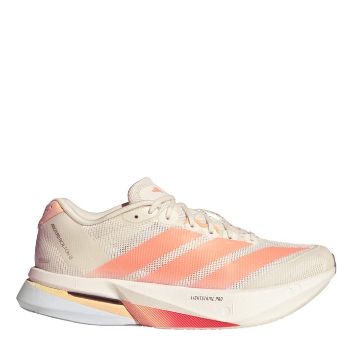 Adidas Women's White Adizero Boston 13 Road Running Shoes in Size 8, Sports Direct