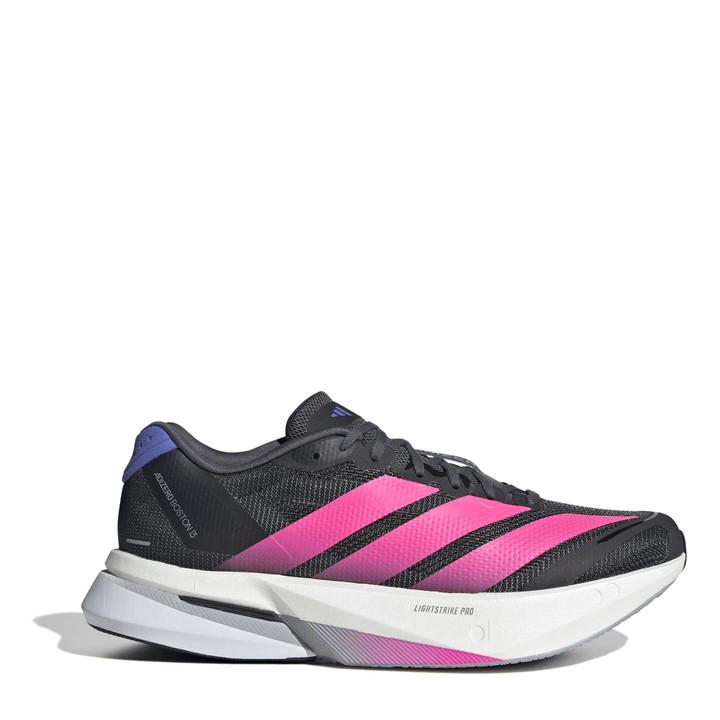 Adidas Women's Black Adizero Boston 13 Road Running Shoes in Size 4, Sports Direct