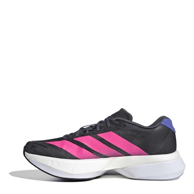 Black/Pink/Blue - adidas - Adizero Boston 13 Road Running Shoes Womens