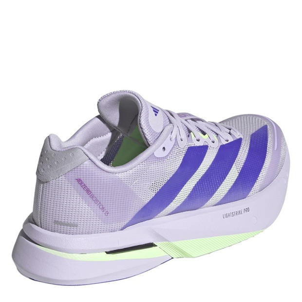 Purpl Tnt/Grn - adidas - Adizero Boston 13 Road Running Shoes Womens