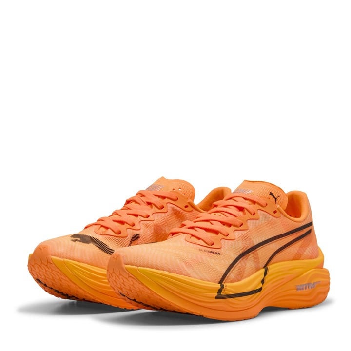 Puma Women's Orange Deviate Nitro Elite 3 Road Running Shoes in Size 6.5, Sports Direct