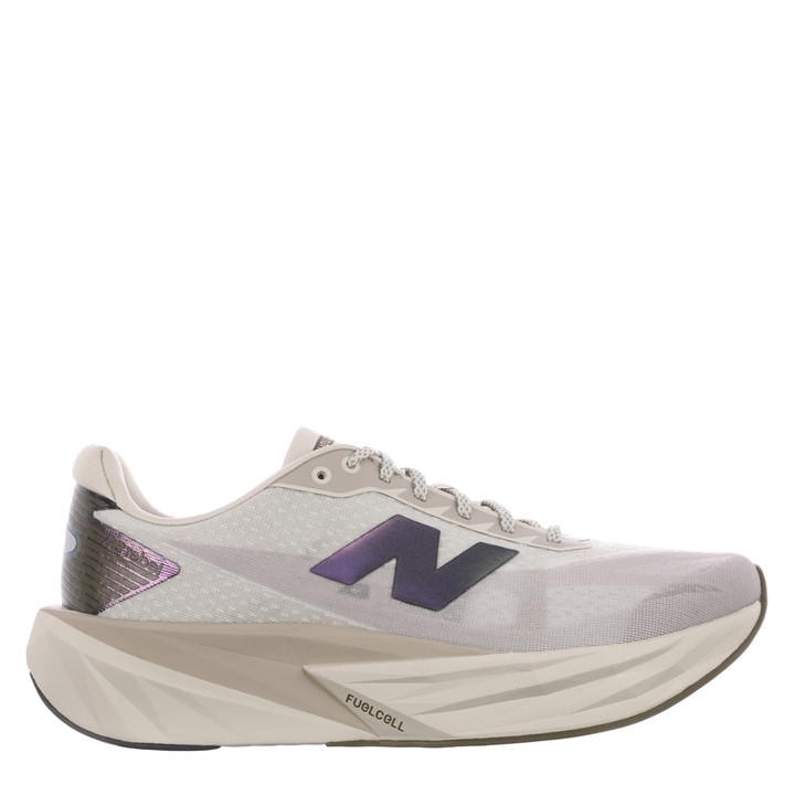 New Balance Men's Beige Nb Fuelcell Rebel V5 Running Shoes in Size 10, Sports Direct