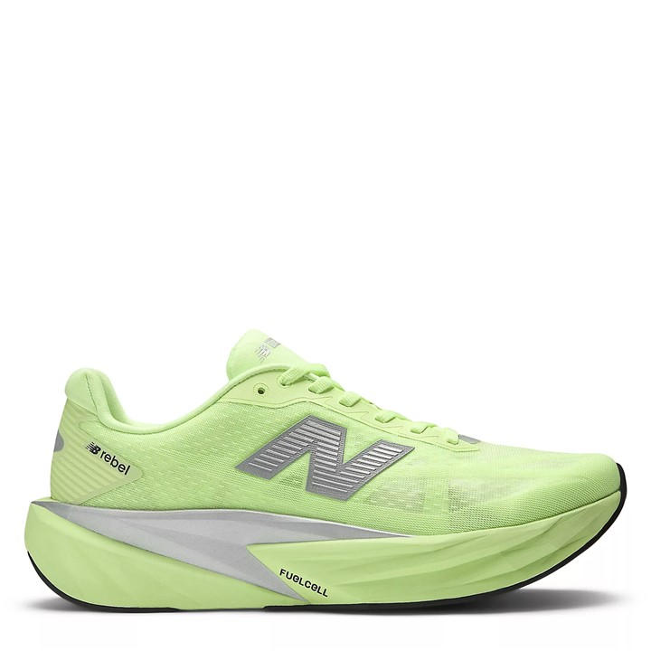 New Balance Men's Green Fuelcell Rebel V5 Running Shoes