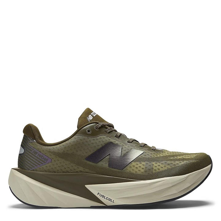 New Balance Men's Green Fuelcell Rebel V5 Running Shoes