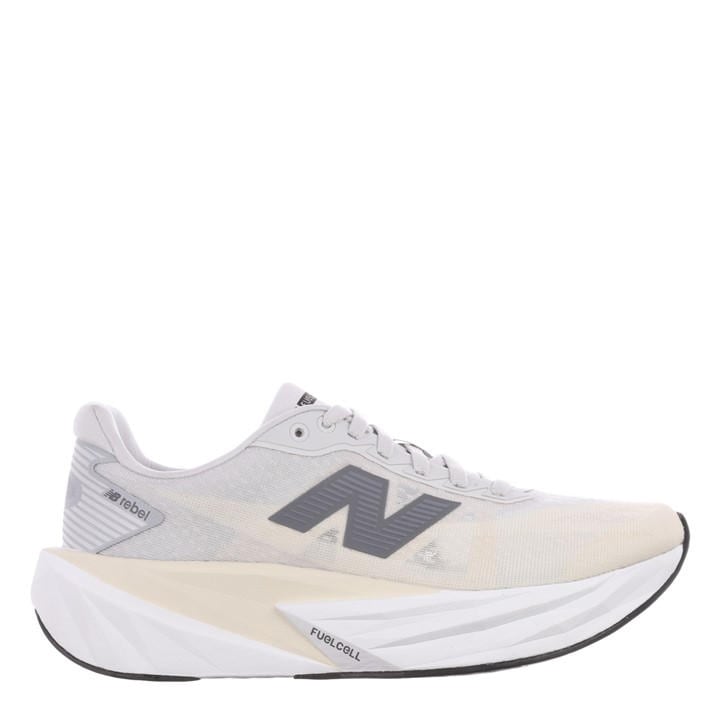 New Balance Women's Beige Fuelcell Rebel V5 Running Shoes