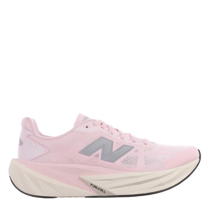 New Balance Women's Pink Nb Fuelcell Rebel V5 Running Shoes in Size 4, Sports Direct