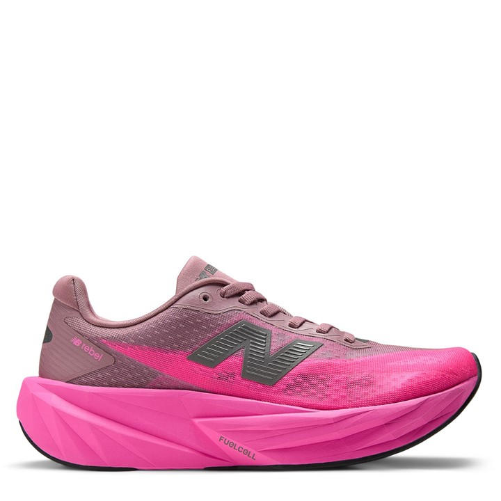 New Balance Women's Pink Nb Fuelcell Rebel V5 Running Shoes in Size 4, Sports Direct