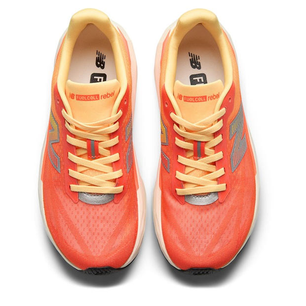 Tangerin Ht/Slv - New Balance - NB FuelCell Rebel v5 Running Shoes Womens