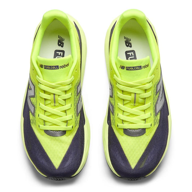 Green/Navy - New Balance - NB FuelCell Rebel v5 Running Shoes Womens
